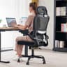 TRALT Office Chair Ergonomic Desk Chair, 330 LBS Home Mesh Office Desk Chairs with Wheels, Comfortable Gaming Chair, High Back Office Chair for Long Hours (Black) - Ergonomics