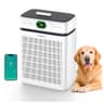 AMEIFU Air Purifiers for Home Large Room Up to 3500 Sq Ft with Washable Filters,Double-Sided HEPA with PM 2.5 Display Air Quality Sensor,Smart WiFi APP,Air Cleaner for Pets,Hair,Dust,Smoke,Dorm room,Office - High-End Air Purifiers