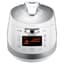 CUCKOO CRP-HS0657FW 6-Cup (Uncooked) 12-Cup (Cooked) Induction Heating Pressure Rice Cooker with Nonstick Inner Pot & 16 Menu Modes (White/Silver, Made in Korea) - Premium Rice Cookers