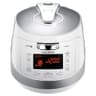 CUCKOO CRP-HS0657FW 6-Cup (Uncooked) 12-Cup (Cooked) Induction Heating Pressure Rice Cooker with Nonstick Inner Pot & 16 Menu Modes (White/Silver, Made in Korea) - Premium Rice Cookers