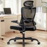 HUANUO Ergonomic Office Chair, High Back Computer Desk Chair with Adjustable Lumbar Support and Headrest, Comfy Gaming Chair with 3D Armrests, Home Office Rolling Chair, Max Load 300 lbs - Ergonomics