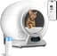 PetCove Self Cleaning Automatic Litter Box for Multi cat - XL Capacity/Quiet Operation/Odor Control/Anti-Pinch Safety/Easy App Control with Ultra Fast 5 GHz Wi-Fi - Includes Litter Bag Liners White 3 - Smart Pet Tech