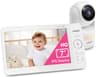 VTech 7" Baby Monitor with IPS Screen, Pan Tilt Zoom Camera, No WiFi Video Baby Monitor with Camera and Audio, Multi-Color Night Light, 2-Way Talk, Lullabies, Advanced HQ Max 7" HQ 1 Cam - Smart Baby Monitors