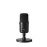Amazon Basics USB Condenser Microphone for Streaming, Recording, and Podcasting on PC, Plug and Play, Cardioid Pickup, Adjustable Stand with 360° Rotation, 5.8 x 3.4 inches, Black - Creator Audio