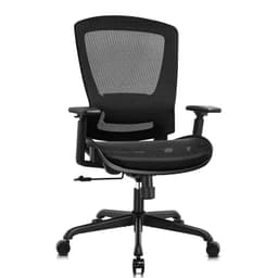 ELABEST Mesh Office Chair,Ergonomic Computer Desk Chair,Sturdy Task Chair- Adjustable Lumbar Support & Armrests,Tilt Function,Comfort Wide Seat,Swivel Home Office Chair (Black) - Ergonomics