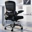 TRALT Office Chair - Ergonomic Desk Chair with Adjustable Lumbar Support, Mesh Computer Chair, Executive Chairs for Home Office Comfortable Lumbar Support (Black) - Ergonomics