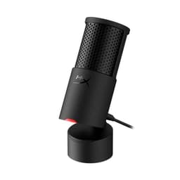 HyperX SoloCast 2 – Gaming USB Condenser Mic for PC, USB-C to USB-A, Built-in Pop Filter, Internal Shock Mount, Plug and Play, 24-bit / 96kHz, Compact Tiltable Stand – Black - Creator Audio