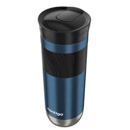 Contigo Byron 2.0 Stainless Steel Travel Mug with Snapseal Lid and Grip 20oz, Blueberry, Great for hot and cold beverages - Engineered Drinkware