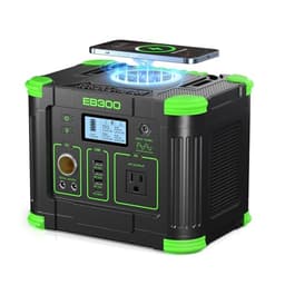 GRECELL 300W Portable Power Station 288Wh Solar Generator with USBC PD 60W, 110V Outlet Perfect for Camping, Outdoor Trips, Home Backup & Travel - Portable Power Stations