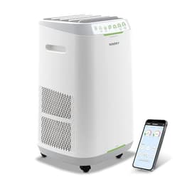Nuwave Forever Smart Air Purifier for Home, Never Replace Air Filter System, Patented 7-Stage Filtration, Cleans Large Room up to 2,002 Sq Ft, Adjustable Flow Panel, Washable & Reusable Filters - High-End Air Purifiers