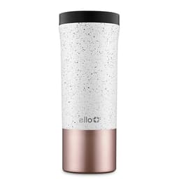 Ello Miri 16oz Vacuum Insulated Stainless Steel Travel Mug, Leak-Proof Slider Lid, Keeps Hot for 5 Hours, Perfect for Coffee or Tea, BPA-Free, Fits Most Cupholders, Holiday Gift, Speckle - Engineered Drinkware