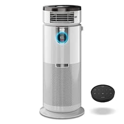 Shark HC502 3-in-1 Clean Sense Air Purifier MAX, Heater & Fan, HEPA Filter, 1000 Sq Ft, Oscillating, Large Rooms, Kitchens, Captures 99.98% of Particles for Clean Air, Dust, Smoke & Allergens, White - High-End Air Purifiers