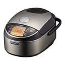 Zojirushi NP-NWC10XB 5.5-Cup Pressure Induction Heating Rice Cooker and Warmer (Stainless Black) - Premium Rice Cookers