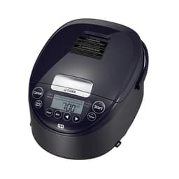 Tiger JPW-H10U Induction Heating Rice Cooker and Warmer with 14 Menu Presets and LCD Display (5.5-Cup, Mauve Black) - Premium Rice Cookers