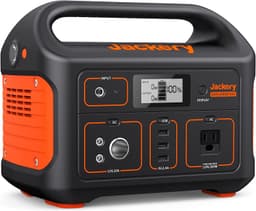 Jackery Portable Power Station Explorer 500, 518Wh Outdoor Solar Generator Mobile Lithium Battery Pack with 110V/500W AC Outlet for Home Use, Emergency Backup,Road Trip Camping (Solar Panel Optional) E500
